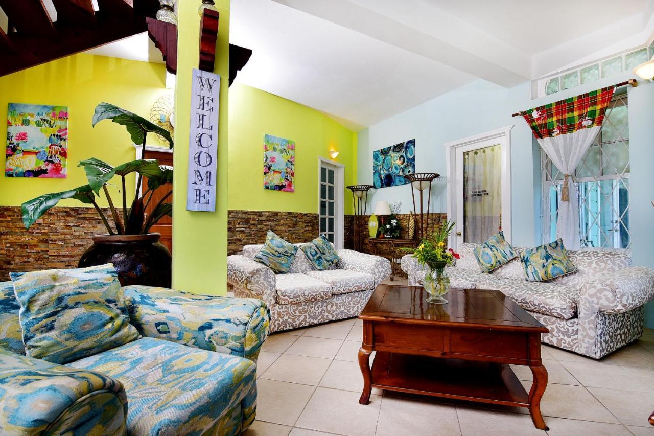Beachfront Villa Gros Islet Eksteriør bilde